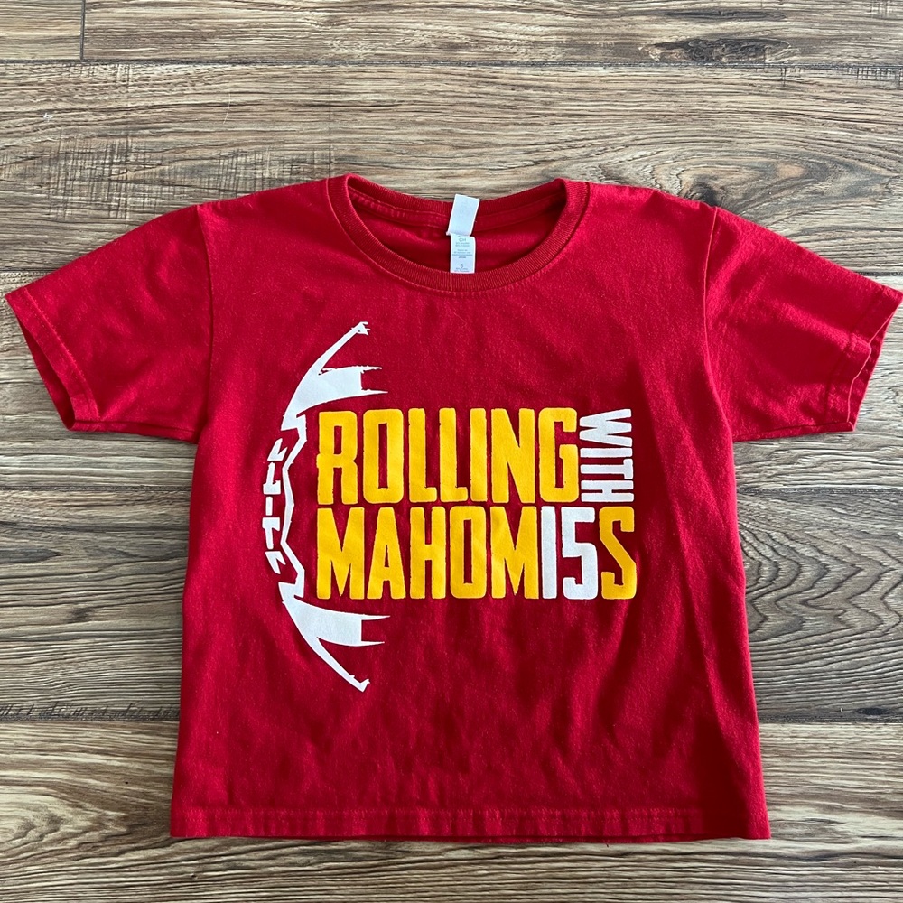 Rolling With Mahomes Patrick Mahomes T-Shirt NFL Kansas City Chiefs